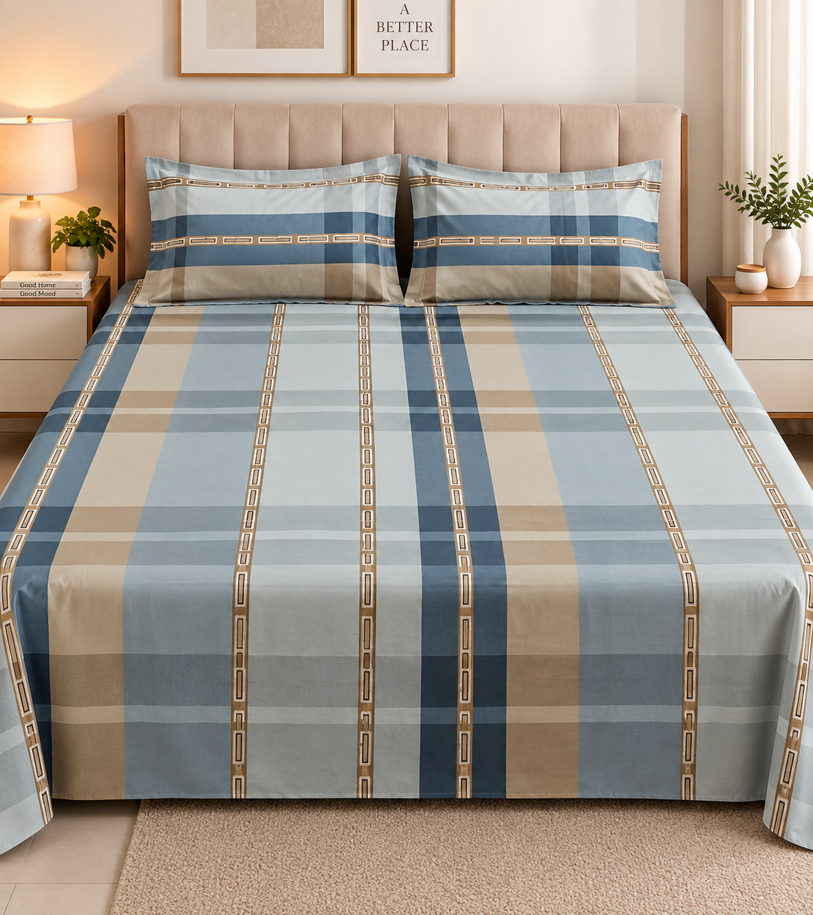 Blue Beige 